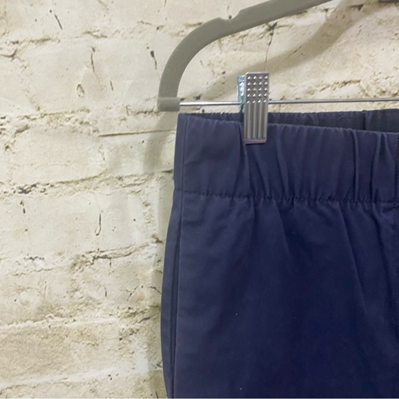 Gap Joggers Blue Indigo Cotton Structured Track Jogger Pants - Picture 2 of 6